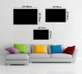 Wallity Pintura en Vidrio Templado Decorativo 90 x 60 cm Multicolor